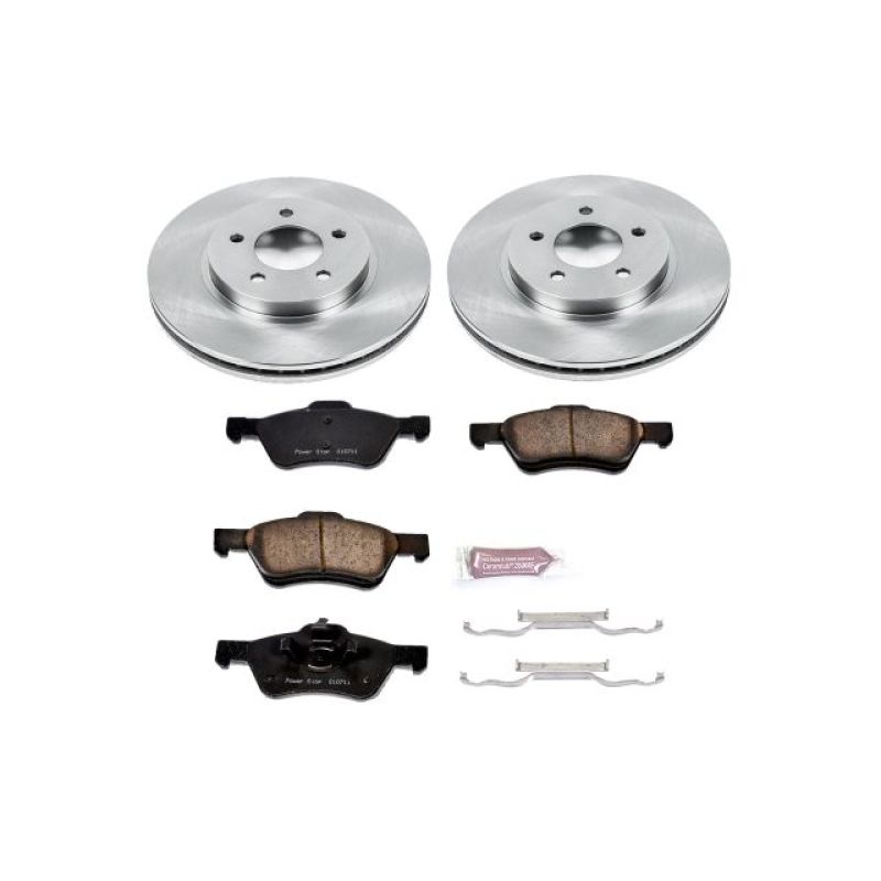 PowerStop Power Stop 05-10 Ford Escape Front Autospecialty Brake Kit - Brakes Rotors & Pads