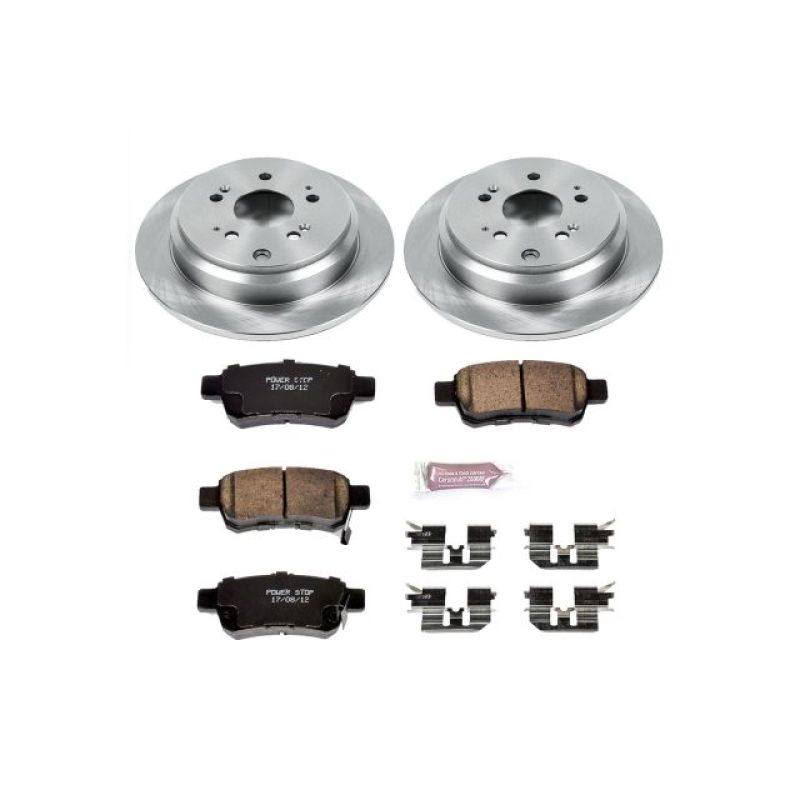 PowerStop Power Stop 05-10 Honda Odyssey Rear Autospecialty Brake Kit - Brakes Rotors & Pads