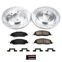 PowerStop Power Stop 05-11 Ford Mustang Rear Z23 Evolution Sport Brake Kit - Brakes Rotors & Pads