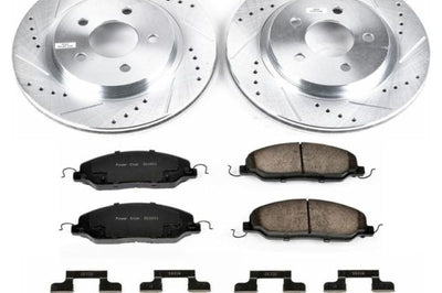 PowerStop Power Stop 05-11 Ford Mustang Rear Z23 Evolution Sport Brake Kit - Brakes Rotors & Pads