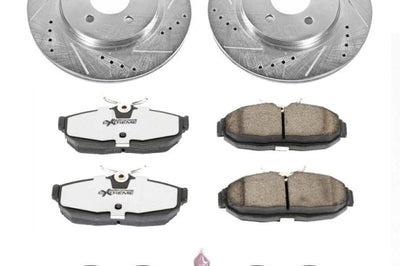 PowerStop Power Stop 05-11 Ford Mustang Rear Z26 Street Warrior Brake Kit - Brakes Rotors & Pads