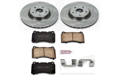 PowerStop Power Stop 05-14 Subaru Impreza Front Autospecialty Brake Kit - Brakes Rotors & Pads