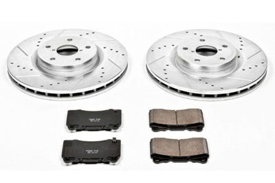 PowerStop Power Stop 05-14 Subaru Impreza Front Z23 Evolution Sport Brake Kit - Brakes Rotors & Pads