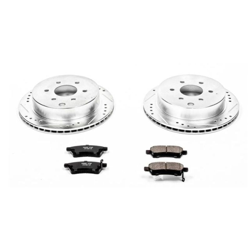 PowerStop Power Stop 05-18 Nissan Frontier Rear Z23 Evolution Sport Brake Kit - Brakes Rotors & Pads