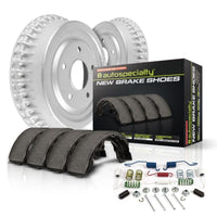 PowerStop Power Stop 05-18 Toyota Tacoma Rear Autospecialty Drum Kit - Brakes Rotors & Pads