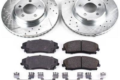 PowerStop Power Stop 05-19 Chrysler 300 Front Z23 Evolution Sport Brake Kit - Brakes Rotors & Pads