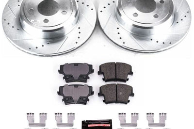 PowerStop Power Stop 05-19 Chrysler 300 Rear Z23 Evolution Sport Brake Kit - Brakes Rotors & Pads
