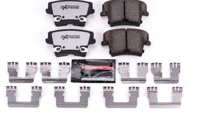 PowerStop Power Stop 05-19 Chrysler 300 Rear Z26 Extreme Street Brake Pads w/Hardware - Brakes Rotors &