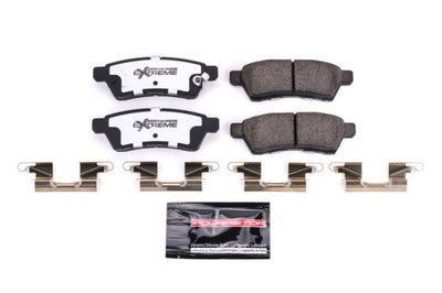 PowerStop Power Stop 05-19 Nissan Frontier Rear Z36 Truck & Tow Brake Pads w/Hardware - Brakes Rotors