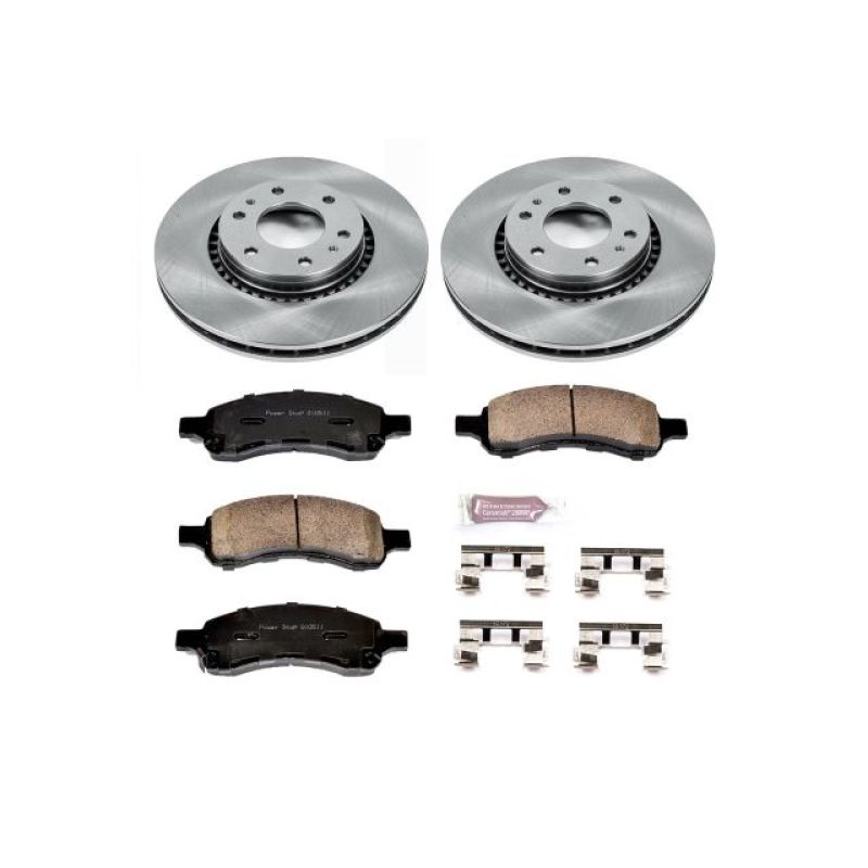 PowerStop Power Stop 06-07 Buick Rainier Front Autospecialty Brake Kit - Brakes Rotors & Pads