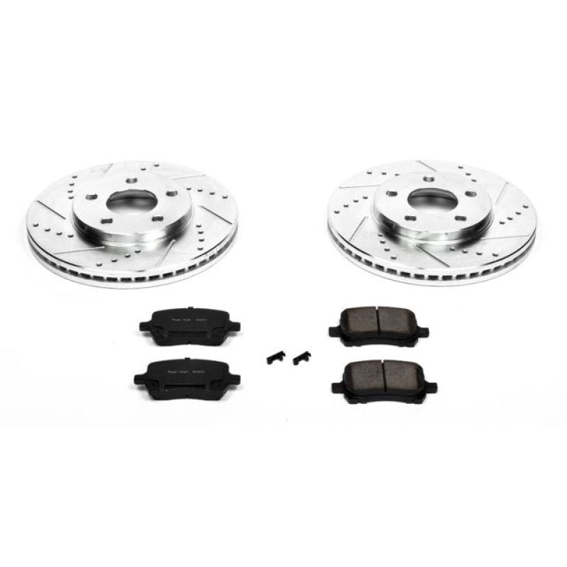 PowerStop Power Stop 06-07 Chevrolet HHR Front Z23 Evolution Sport Brake Kit - Brakes Rotors & Pads