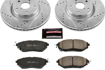 PowerStop Power Stop 06-07 Subaru B9 Tribeca Front Z23 Evolution Sport Brake Kit - Brakes Rotors & Pads