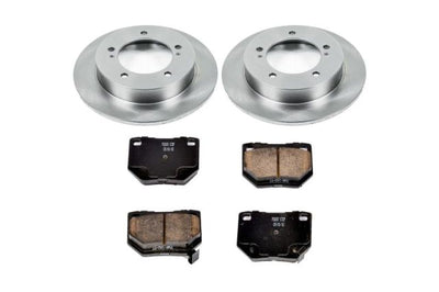 PowerStop Power Stop 06-07 Subaru Impreza Rear Autospecialty Brake Kit - Brakes Rotors & Pads