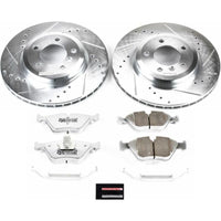 PowerStop Power Stop 06-08 BMW Z4 Front Z26 Street Warrior Brake Kit - Brakes Rotors & Pads