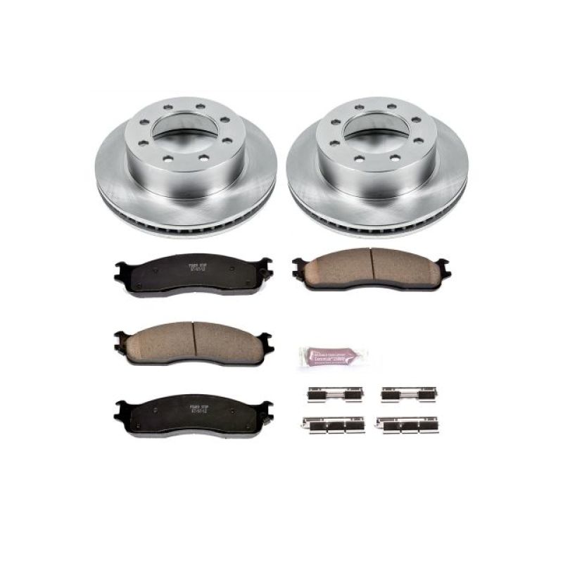 PowerStop Power Stop 06-08 Dodge Ram 1500 Front Autospecialty Brake Kit - Brakes Rotors & Pads