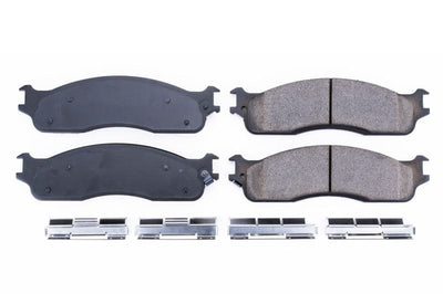 PowerStop Power Stop 06-08 Dodge Ram 1500 Front Z17 Evolution Ceramic Brake Pads w/Hardware - Brakes Rotors &