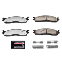 PowerStop Power Stop 06-08 Dodge Ram 1500 Front Z36 Truck & Tow Brake Pads w/Hardware - Brakes Rotors