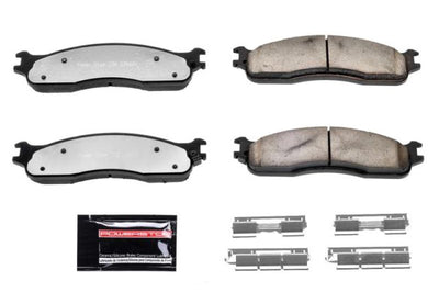 PowerStop Power Stop 06-08 Dodge Ram 1500 Front Z36 Truck & Tow Brake Pads w/Hardware - Brakes Rotors