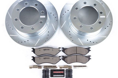 PowerStop Power Stop 06-08 Dodge Ram 1500 Rear Z36 Truck & Tow Brake Kit - Brakes Rotors Pads