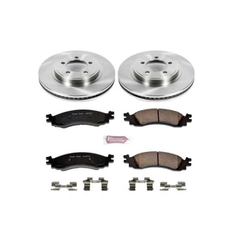 PowerStop Power Stop 06-10 Ford Explorer Front Autospecialty Brake Kit - Brakes Rotors & Pads