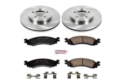 PowerStop Power Stop 06-10 Ford Explorer Front Autospecialty Brake Kit - Brakes Rotors & Pads