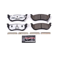 PowerStop Power Stop 06-10 Ford Explorer Rear Z36 Truck & Tow Brake Pads w/Hardware - Brakes Rotors