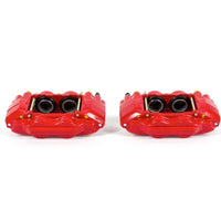 PowerStop Power Stop 06-10 Hummer H3 Front Red Calipers w/o Brackets - Pair - Brakes Rotors & Pads