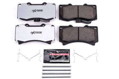 PowerStop Power Stop 06-10 Hummer H3 Front Z36 Truck & Tow Brake Pads w/Hardware - Brakes Rotors