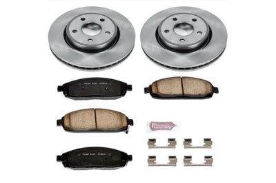 PowerStop Power Stop 06-10 Jeep Commander Front Autospecialty Brake Kit - Brakes Rotors & Pads