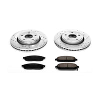 PowerStop Power Stop 06-10 Jeep Commander Front Z23 Evolution Sport Brake Kit - Brakes Rotors & Pads