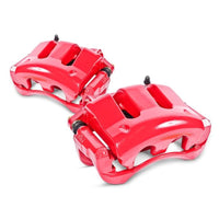 PowerStop Power Stop 06-10 Jeep Commander Rear Red Calipers w/o Brackets - Pair - Brakes Rotors & Pads