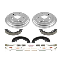 PowerStop Power Stop 06-11 Honda Civic Coupe Rear Autospecialty Drum Kit - Brakes Rotors & Pads