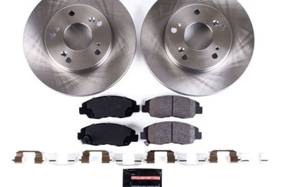 PowerStop Power Stop 06-11 Honda Civic Front Autospecialty Brake Kit - Brakes Rotors & Pads