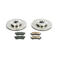 PowerStop Power Stop 06-12 Ford Fusion Front Autospecialty Brake Kit - Brakes Rotors & Pads