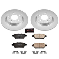 PowerStop Power Stop 06-12 Ford Fusion Rear Z17 Evolution Geomet Coated Brake Kit - Brakes Rotors & Pads