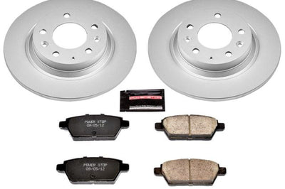 PowerStop Power Stop 06-12 Ford Fusion Rear Z17 Evolution Geomet Coated Brake Kit - Brakes Rotors & Pads