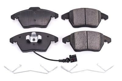 PowerStop Power Stop 06-13 Audi A3 Front Z17 Evolution Ceramic Brake Pads w/Hardware - Brakes Rotors &
