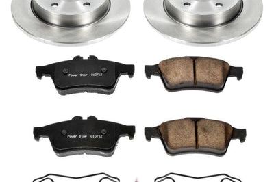 PowerStop Power Stop 06-13 Mazda 3 Rear Autospecialty Brake Kit - Brakes Rotors & Pads