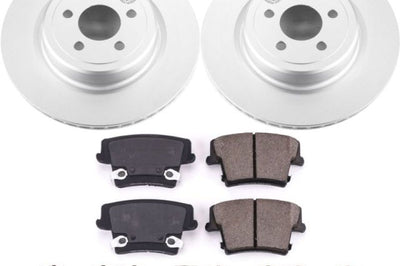 PowerStop Power Stop 06-14 Dodge Charger Rear Z17 Evolution Geomet Coated Brake Kit - Brakes Rotors & Pads