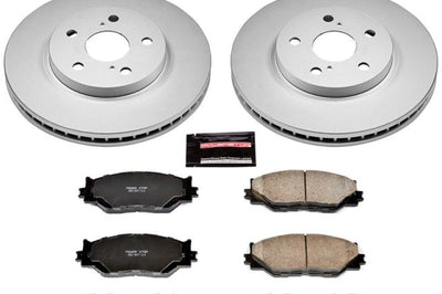 PowerStop Power Stop 06-15 Lexus IS250 Front Z17 Evolution Geomet Coated Brake Kit - Brakes Rotors & Pads
