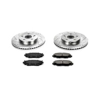PowerStop Power Stop 06-15 Lexus IS250 Front Z23 Evolution Sport Brake Kit - Brakes Rotors & Pads