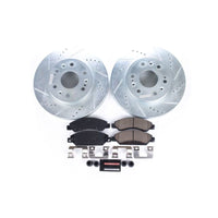 PowerStop Power Stop 07-08 Cadillac Escalade Front Z23 Evolution Sport Brake Kit - Brakes Rotors & Pads