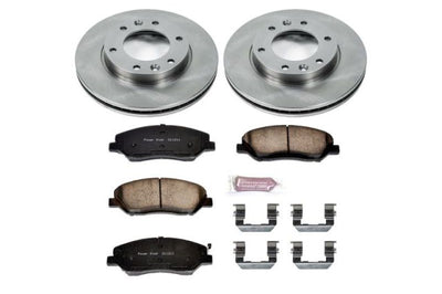 PowerStop Power Stop 07-08 Hyundai Entourage Front Autospecialty Brake Kit - Brakes Rotors & Pads
