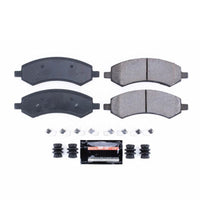PowerStop Power Stop 07-09 Chrysler Aspen Front Z23 Evolution Sport Brake Pads w/Hardware - Brakes Rotors &
