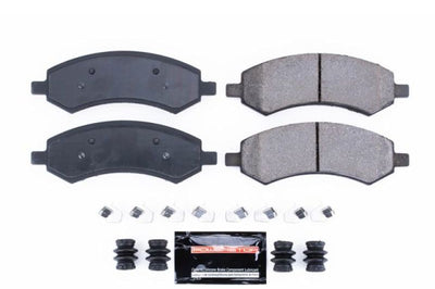 PowerStop Power Stop 07-09 Chrysler Aspen Front Z23 Evolution Sport Brake Pads w/Hardware - Brakes Rotors &