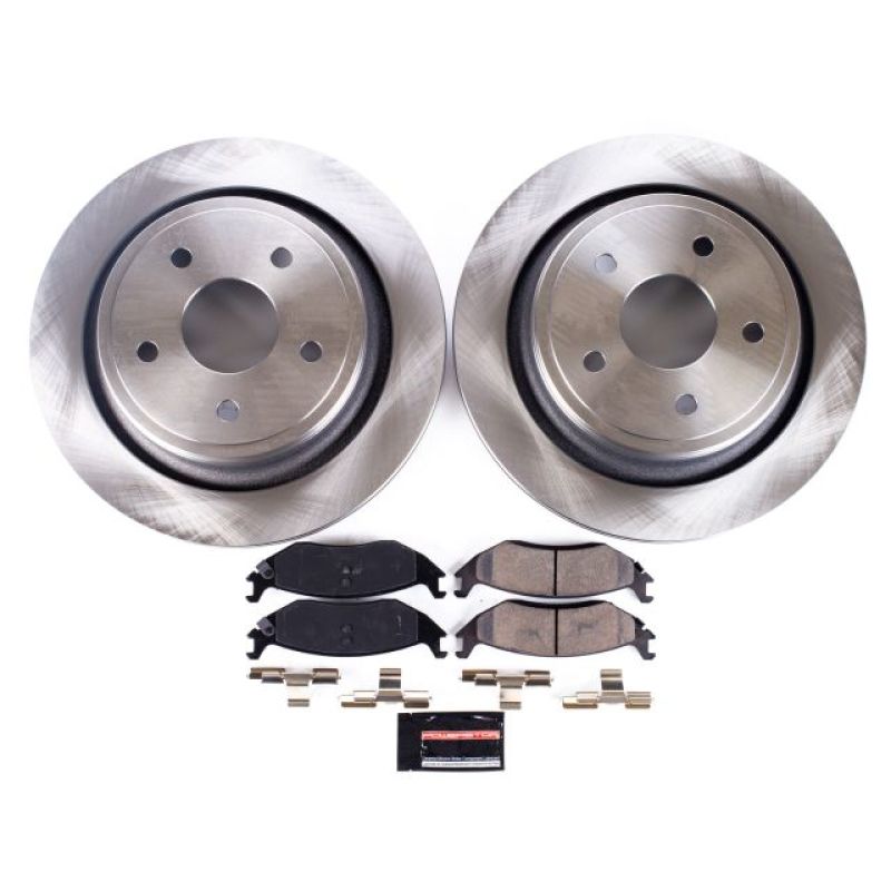 PowerStop Power Stop 07-09 Chrysler Aspen Rear Autospecialty Brake Kit - Brakes Rotors & Pads
