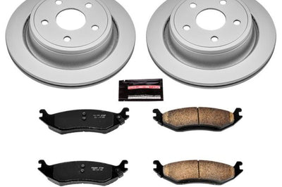 PowerStop Power Stop 07-09 Chrysler Aspen Rear Z17 Evolution Geomet Coated Brake Kit - Brakes Rotors & Pads