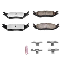 PowerStop Power Stop 07-09 Chrysler Aspen Rear Z36 Truck & Tow Brake Pads w/Hardware - Brakes Rotors
