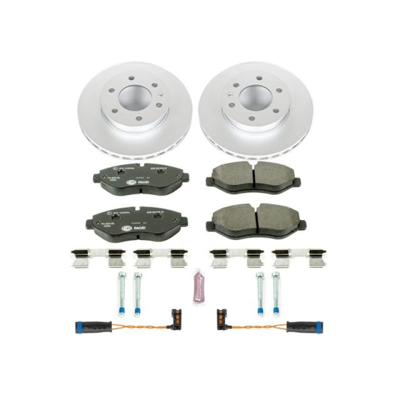 PowerStop Power Stop 07-09 Dodge Sprinter 2500 Front Euro-Stop Brake Kit - Brakes Rotors & Pads