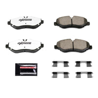 PowerStop Power Stop 07-09 Dodge Sprinter 2500 Front Z36 Truck & Tow Brake Pads w/Hardware - Brakes Rotors